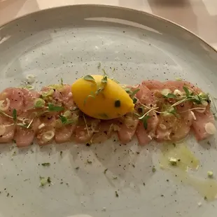 Hamachi Crudo