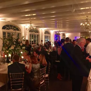 A view of the dining hall