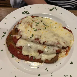 Eggplant Parmesan.