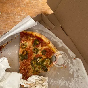 Large Half pep Half Jalapeños.