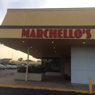 From the east end of building... one of the signs you are looking for!