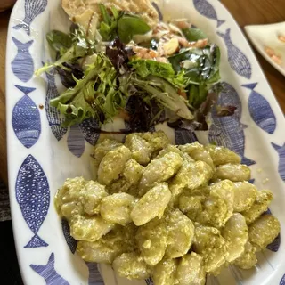 Gnocchi with Pesto Sauce