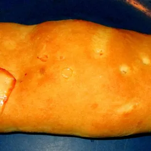 Their specialty bread of pepperoni &amp; cheese from Calabria