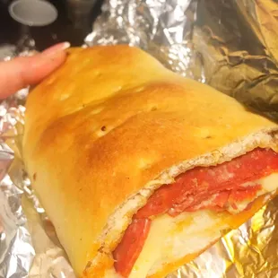 Pepperoni bread