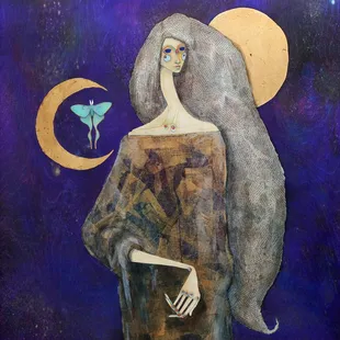 Kate Morgan, mixed media &amp; collage.