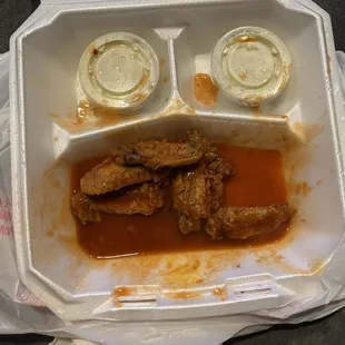 These wings are the size of pigeon legs! Disgusting and not the same as before!