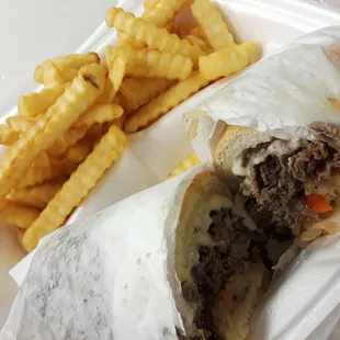 Made To Order I Love their fries and I am not a fry lover  but I will eat their frys daily  Philly cheesesteak was  hot juicy and flavor ful