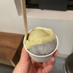 Sesame and Green Tea