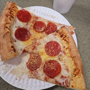 2 Slice Pizza Special for $5.50, good pizza