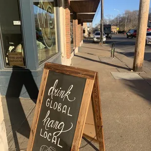 Outside - entrance on 75th street.