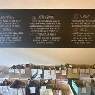 All of the wines here are from outside the U.S.