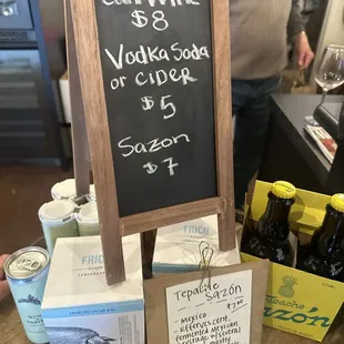 Something for the non wine drinkers