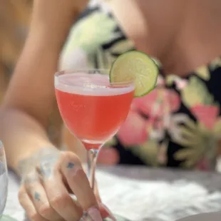 Tasted similar to cosmopolitan but fresher. Loved it!