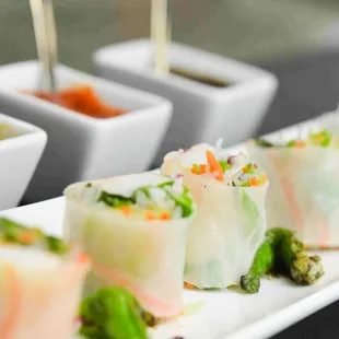 sushi and sashimi, food