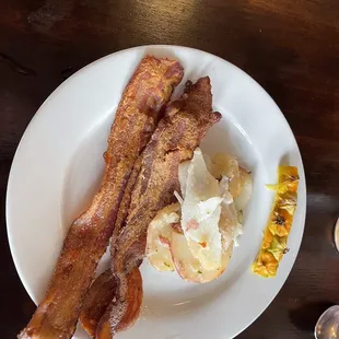 Bacon. (Potatoes we&apos;re from my wife)