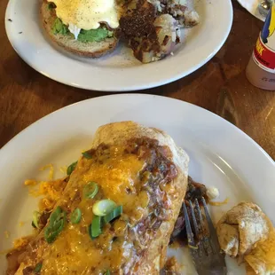 Bacon Avocado Benedict