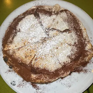 a plate of food on a table