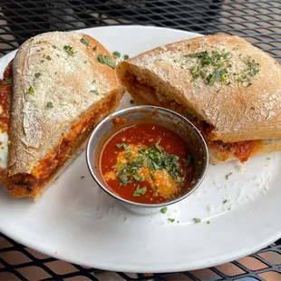 Chicken Parm sandwich