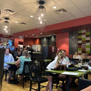 Booyah Za Time!  Interior of restaurant.