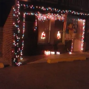 the front of the restaurant