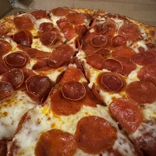 Pepperoni pizza