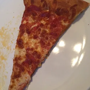 Supposed to be double pepperoni and double cheese. As you can clearly see it's nowhere near close to double cheese.