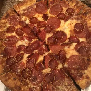 Lite Crust Pepperoni Magnifico Pizza