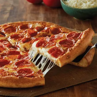pizza, food