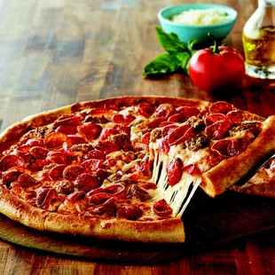 Old World Pepperoni and Sausage