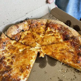 8 Slice Build Your Own Pizza Large