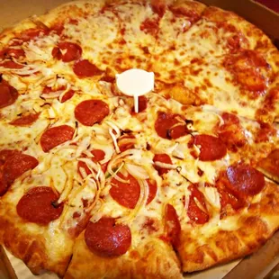 Classic Crust with toppings