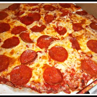 Thin Crust with Pepperoni