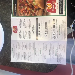 More menu