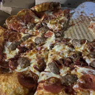 pizza, food