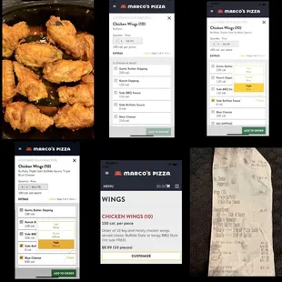 Wings - online order documentation