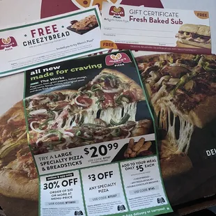 Free coupons for the wait