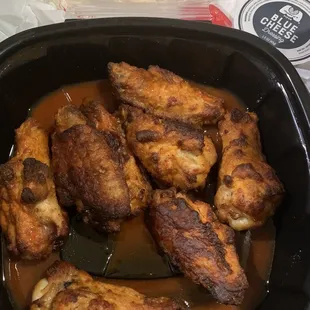 8pc buffalo wings