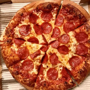 Pepperoni pizza
