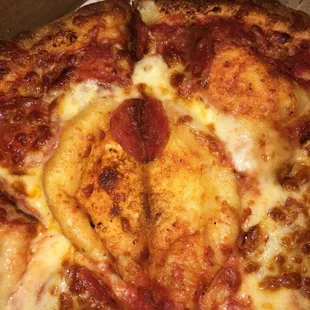 a pizza in a box
