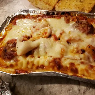 Baked mostaccioli