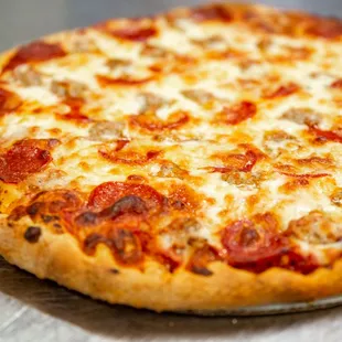 pizza, food