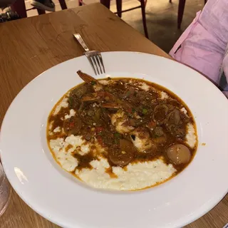 POPPA ED-S SHRIMP & GRITS*