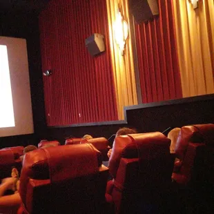 Comfy reclining seats!