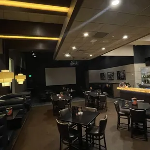 Before or after a movie, enjoy a drink or meal at Marcus' Oakdale's Take 5 Lounge.