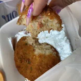 crab cakes