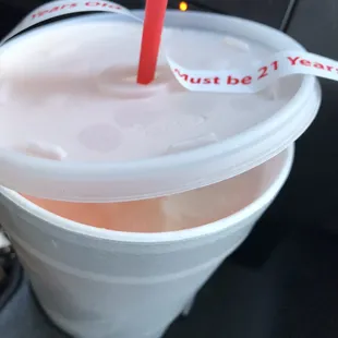 Peaches and cream daiquiri