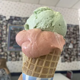 Green tea and passion fruit