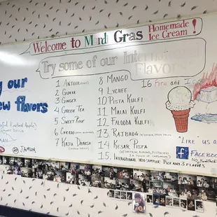 a sign in a classroom