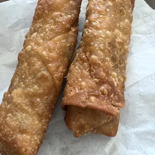 Boudin Eggroll - Flavor was good but a little undercooked