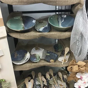 All of our functional pottery is Dishwasher and Microwave Safe.